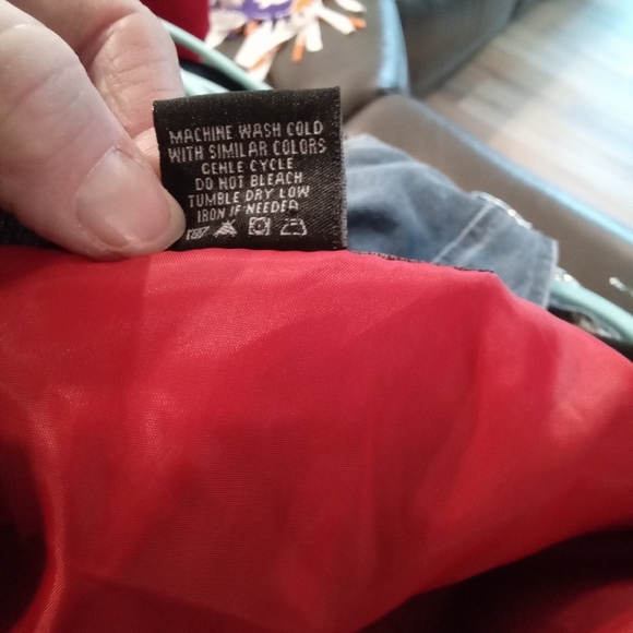 G-NET Size XXL Black and Red Men's Bomber Jacket - Picture 8 of 11